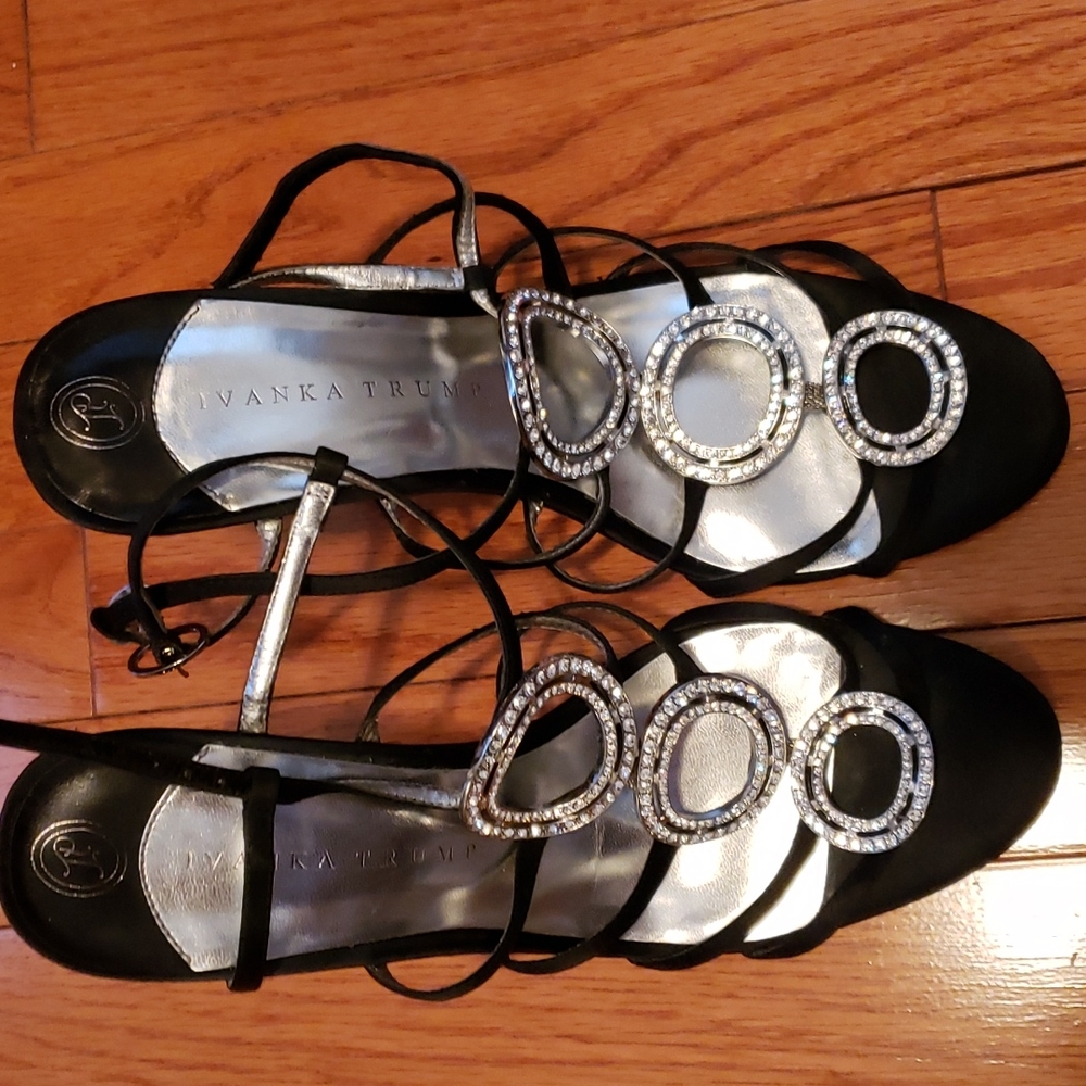 COPY - Ivanka Trump Strappy Heels sz 9 great condition